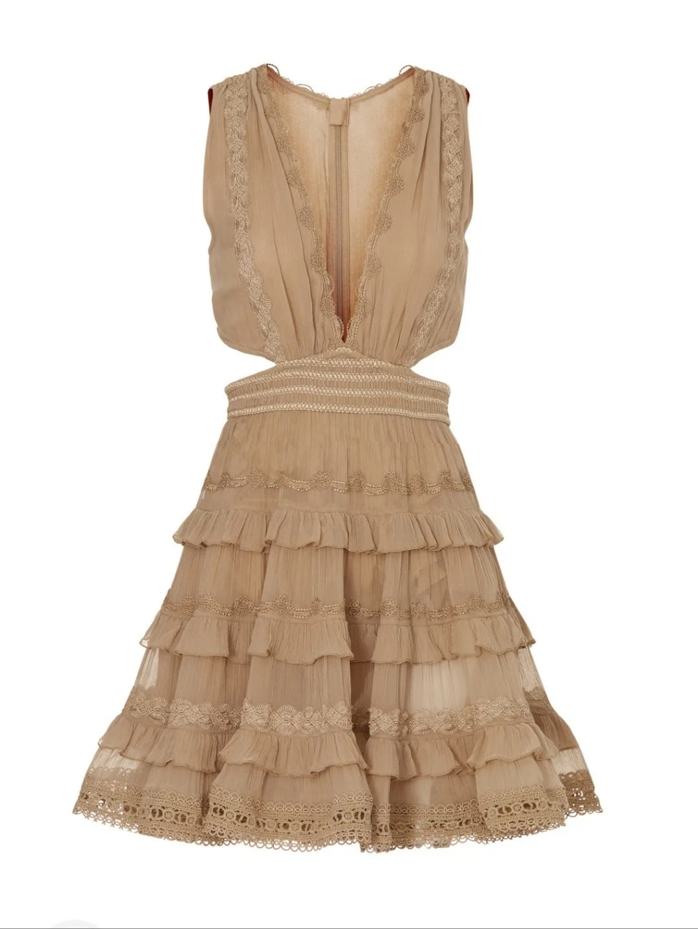 ROCOCO SAND Ruffle Mini Dress SIZE S - Picture 12 of 12